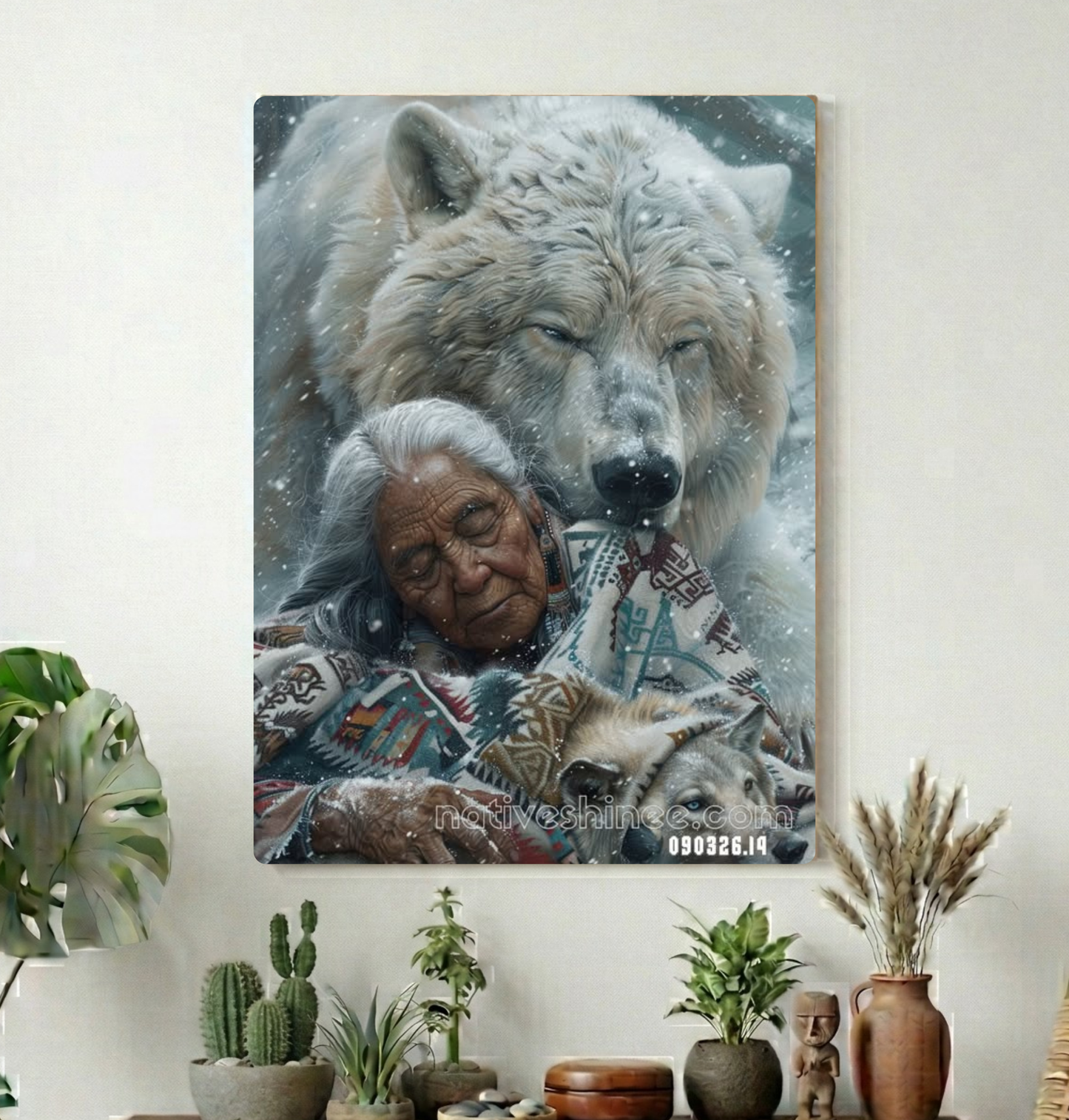 Keeper of Winter Kin Canvas