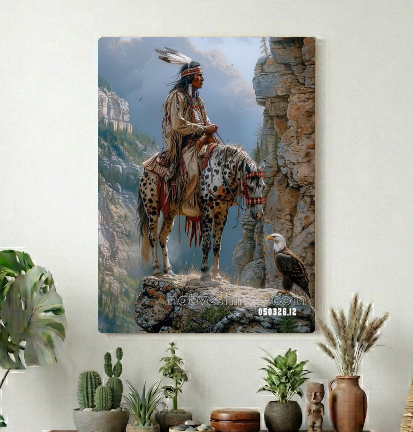 Watcher on the High Stone Canvas