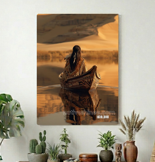 Still Waters of the Desert Passage Canvas