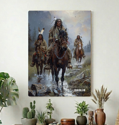 Trail of Steady Resolve Canvas
