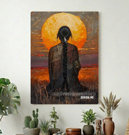 Sunset of the Lineage Canvas