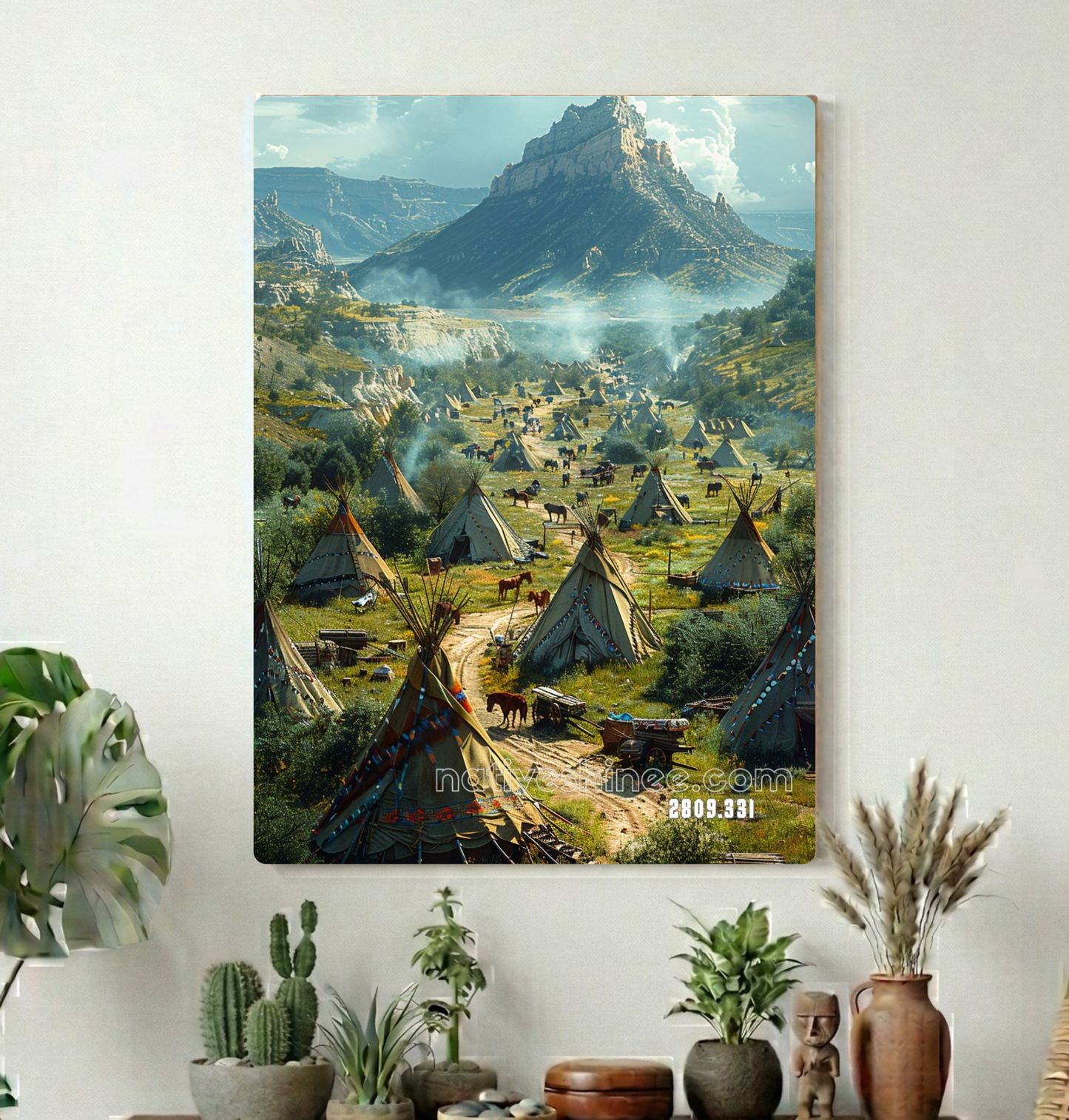 Valley of Gathered Strength Canvas