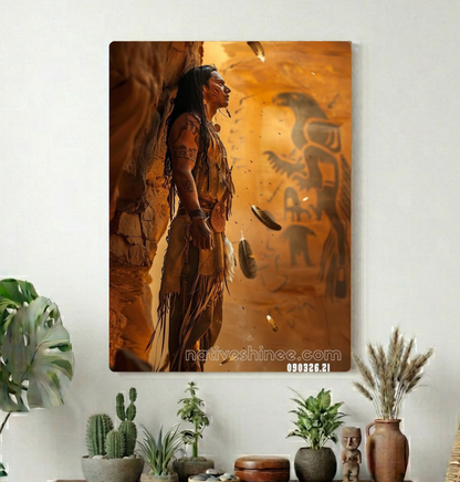 Echoes Within the Stone Canyon Canvas