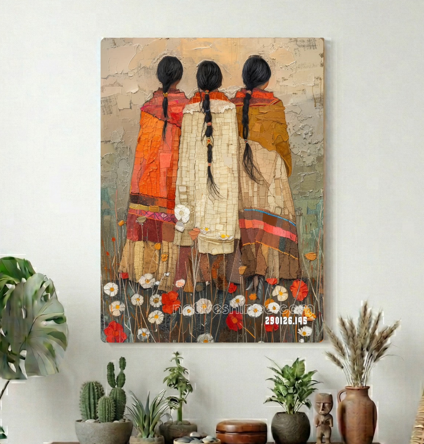 Lineage in Still Bloom Canvas