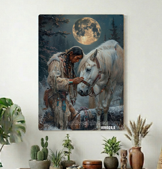 Moon of Quiet Trust Canvas
