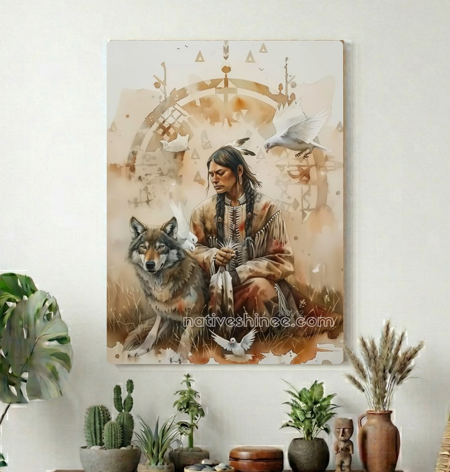 Keeper of Quiet Signs Canvas
