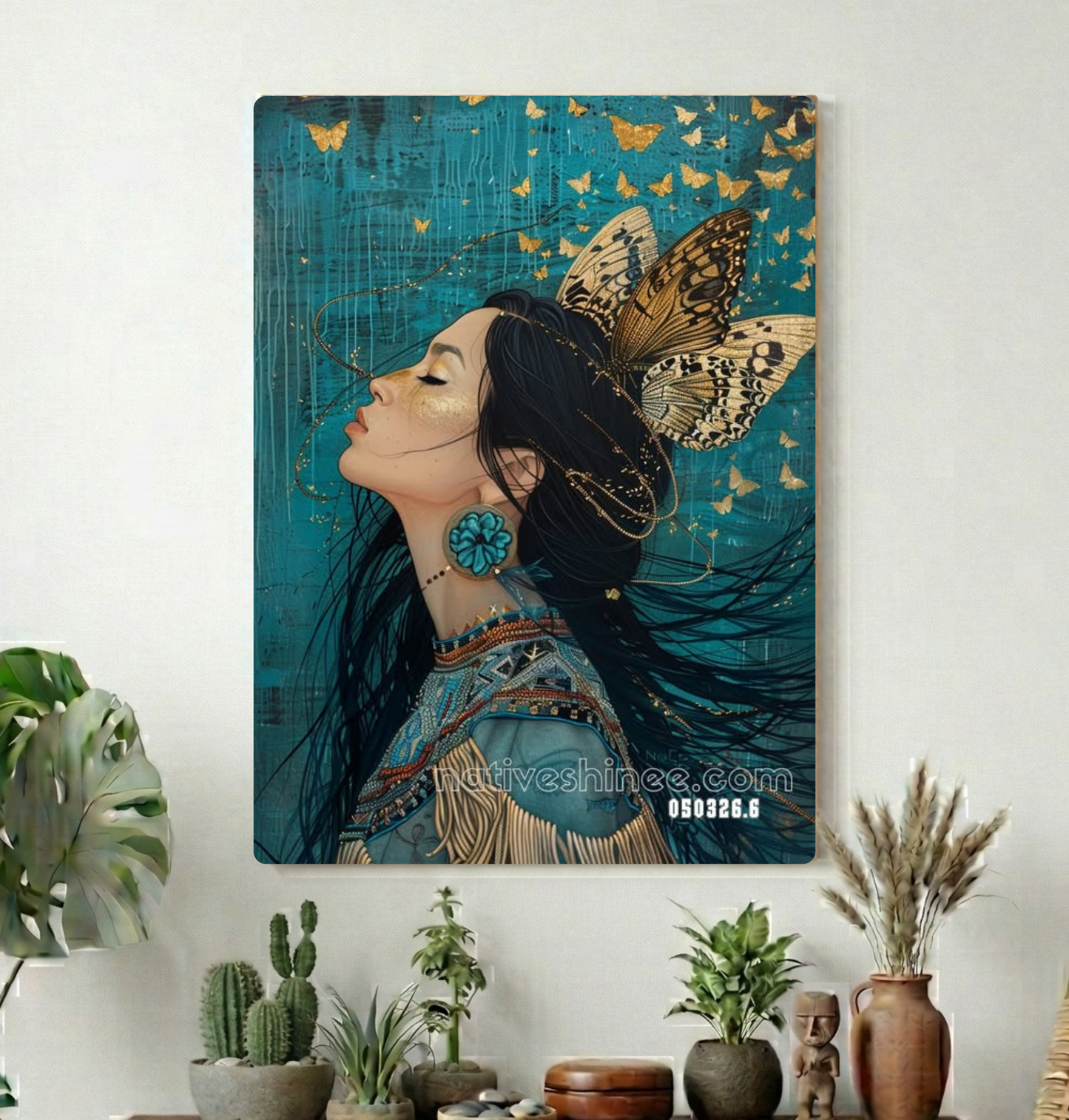 Wings of Quiet Return Canvas