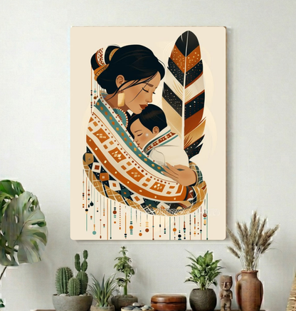 Wrapped in Quiet Love Canvas