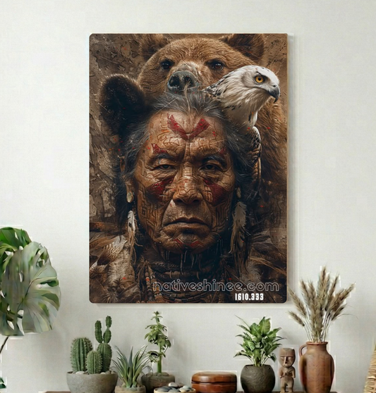 Face of Enduring Power Canvas
