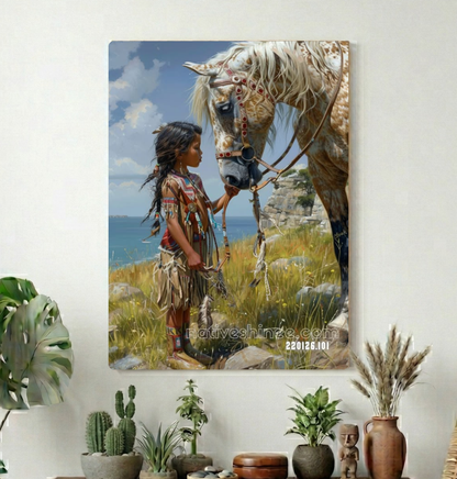 Quiet Bond by the Shore Canvas