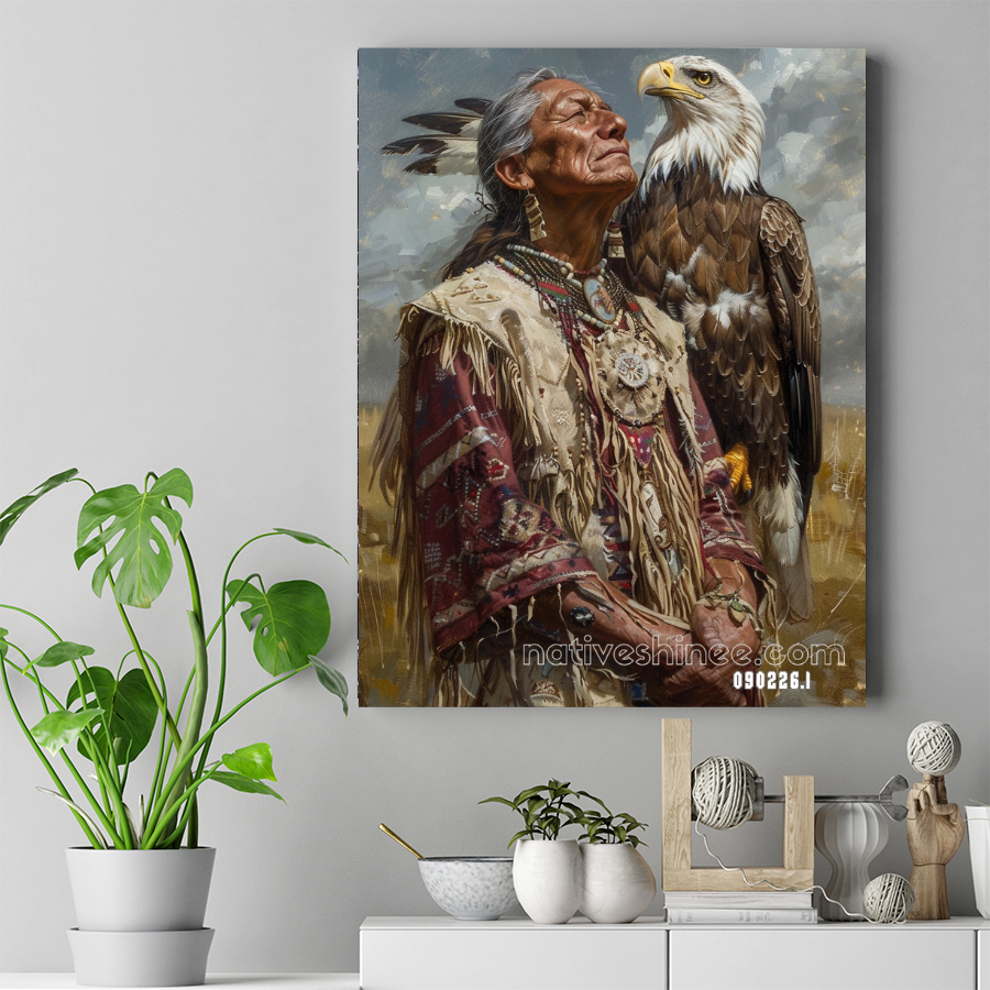 Eyes of the Ancestors Canvas