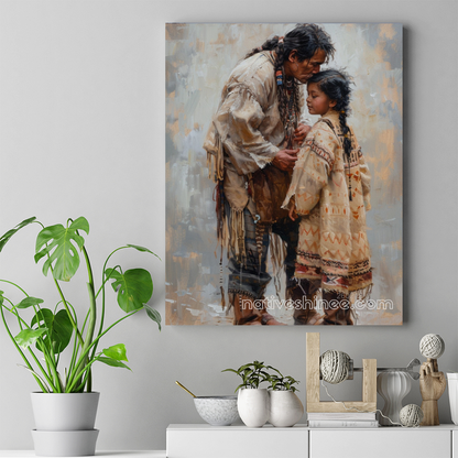 Father’s Quiet Blessing Canvas