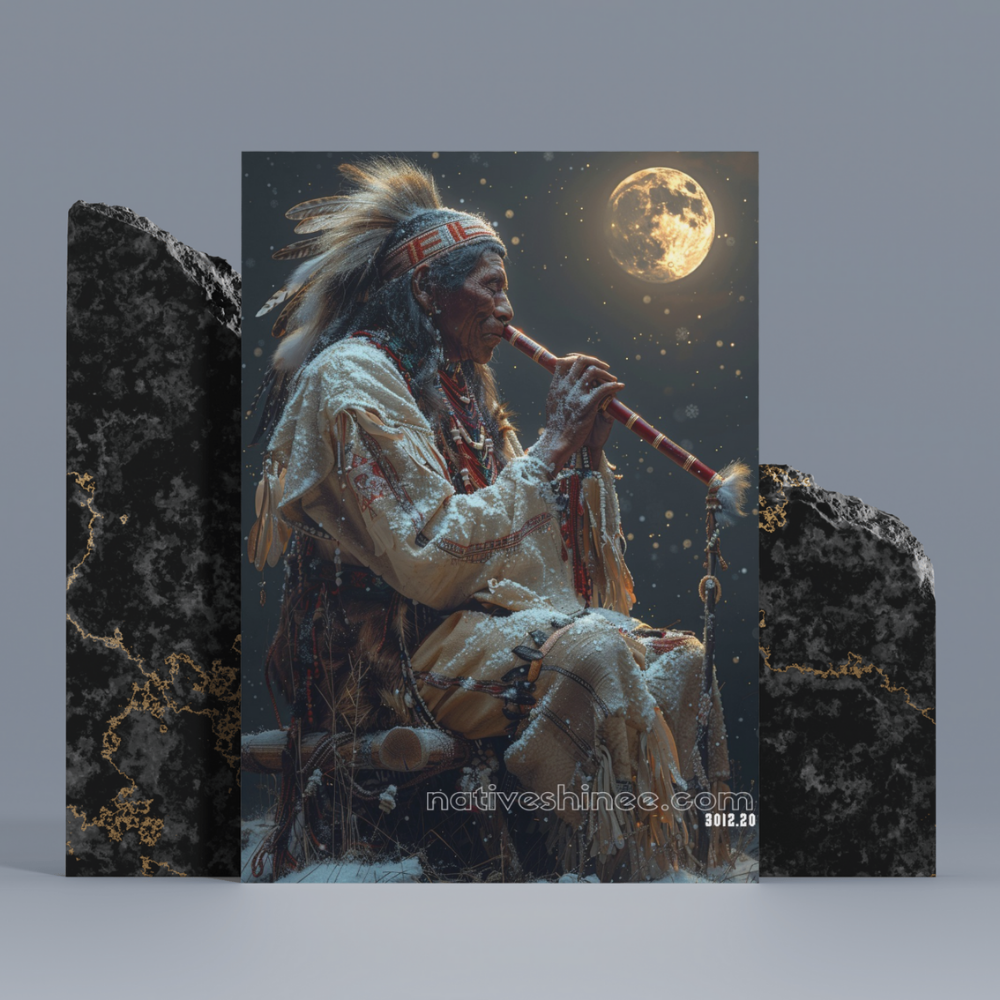 Melody of the Spirit Native American Canvas