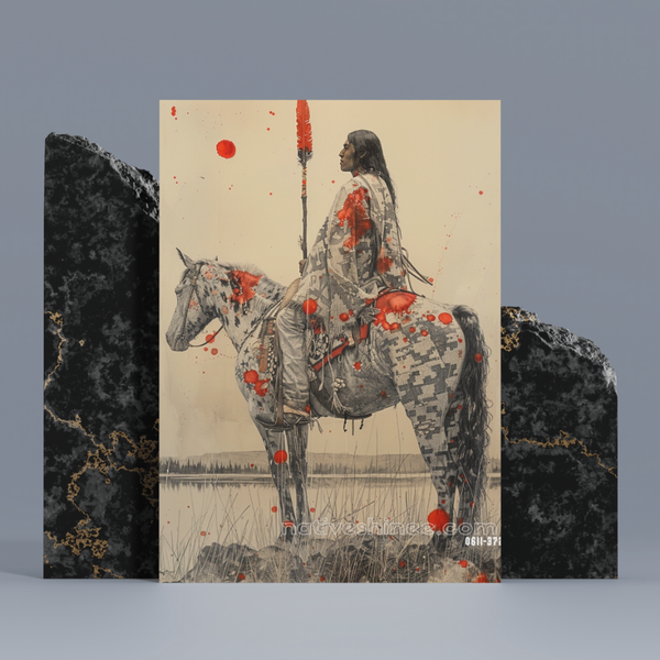 A Legacy of Strength Native American Canvas – NativeShinee