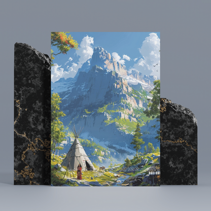 Home To Our Sould Native American Canvas