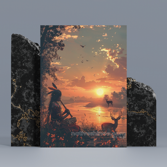 Our Mother Land Native American Canvas