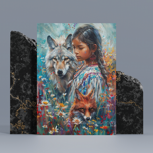Child Native American Canvas