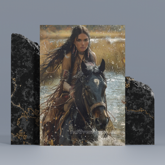 Challenges Native American Canvas