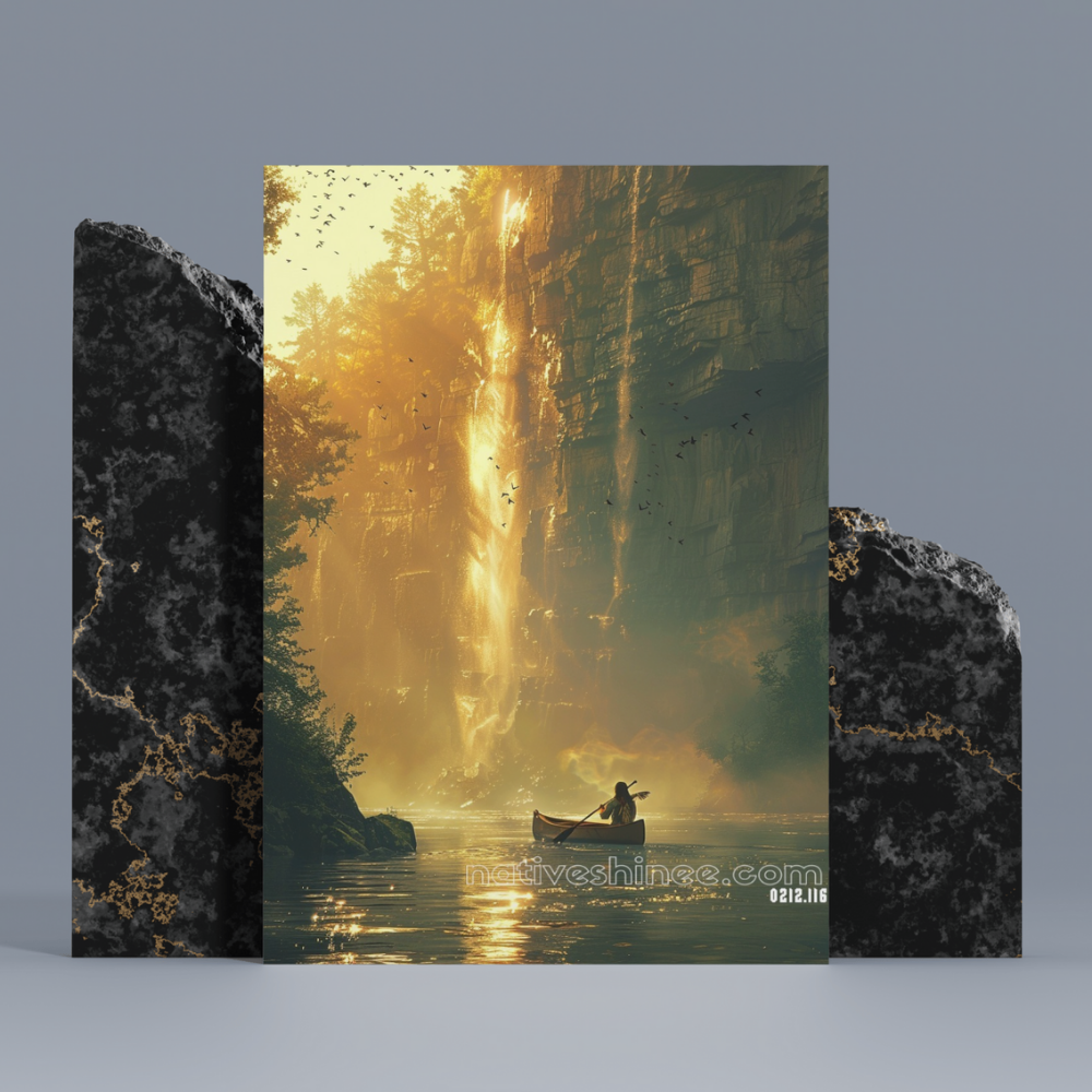 Sacred Lands Native American Canvas