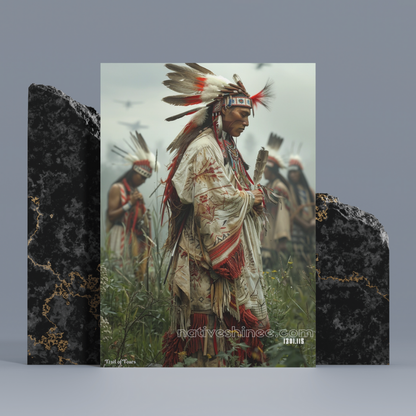 Spirit of the Ancients Native American Canvas
