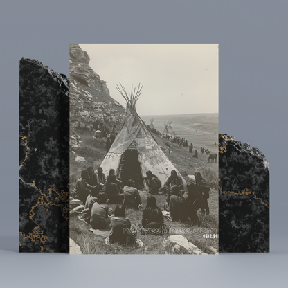 The Homeland of the Heart Native American Canvas