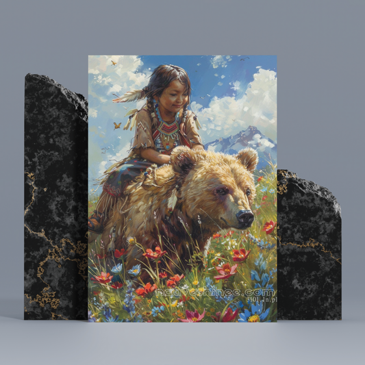 Nature’s Blessing Native American Canvas