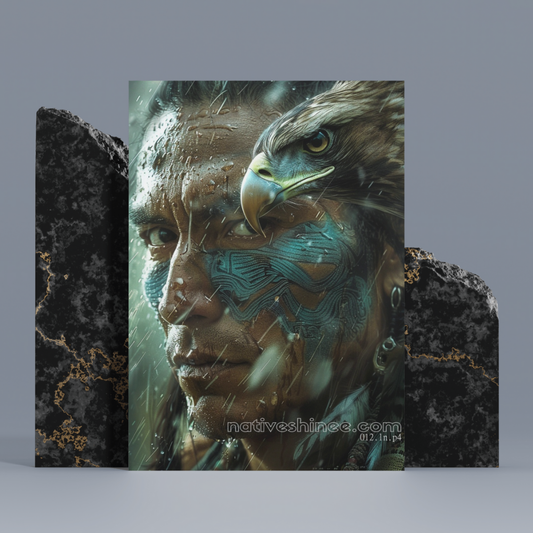 The Storm Within Native American Canvas