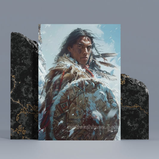 The Guardian of the Winds Native American Canvas
