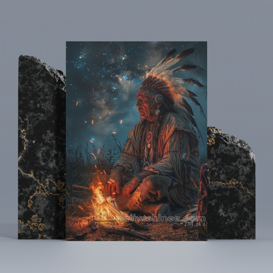 Whispers of the Ancestors Native American Canvas
