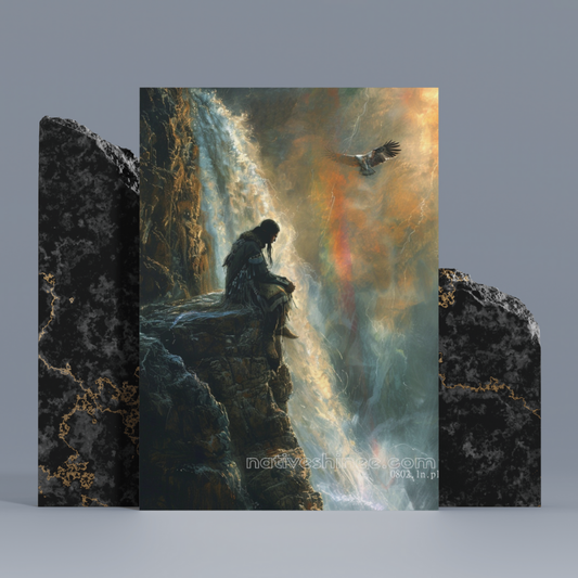 Chase The Rainbow Native American Canvas