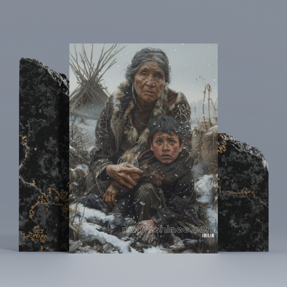 Survival Native American Canvas