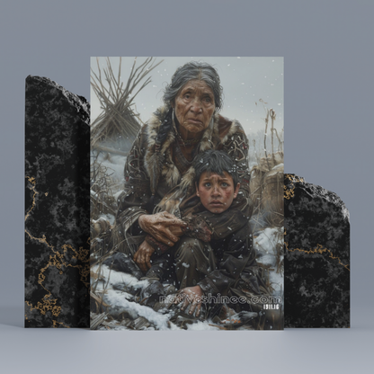 Survival Native American Canvas