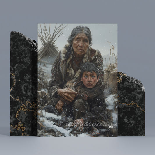 Survival Native American Canvas