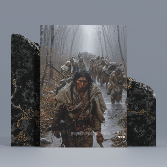 That Suffering Native American Canvas