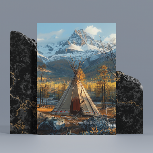 Our Souls Native American Canvas