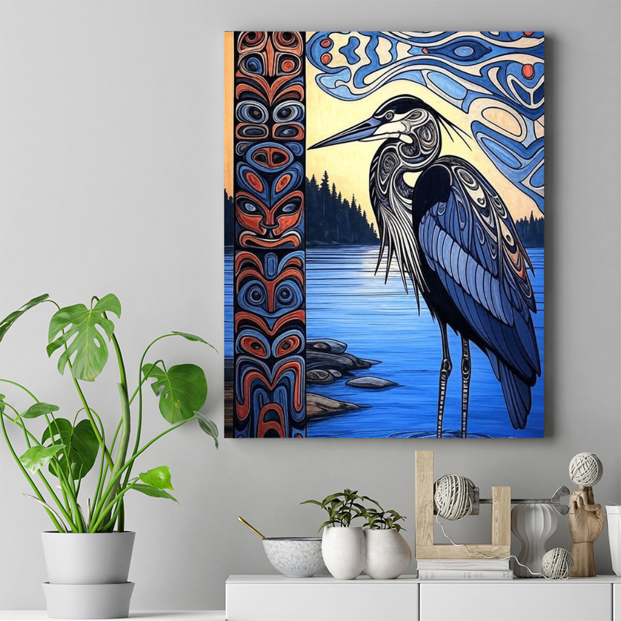 Whispers of the Blue Heron