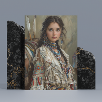 Stories Of Ancestors Native American Canvas