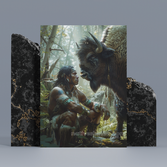 Respect Native American Canvas