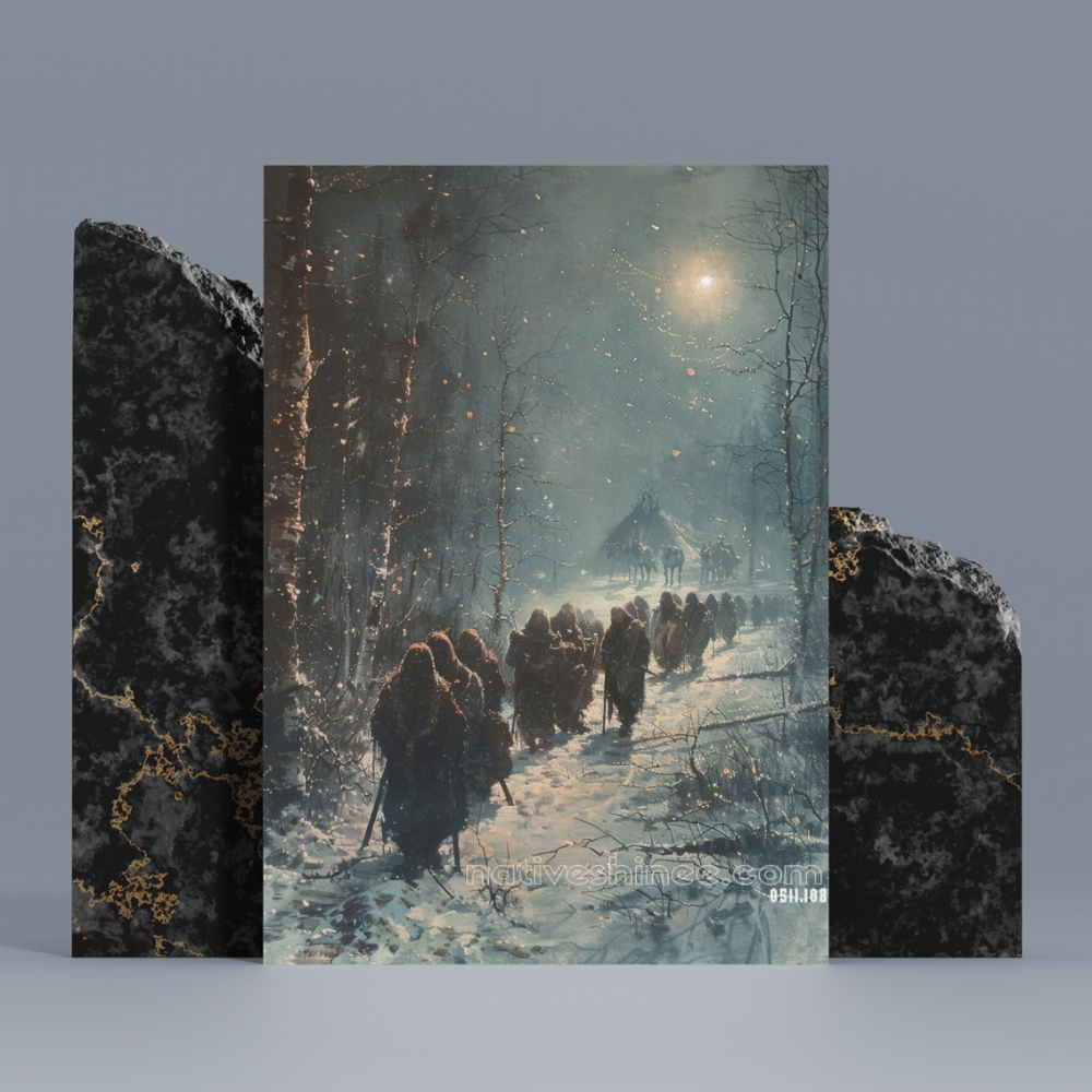 Unstoppable Native American Canvas