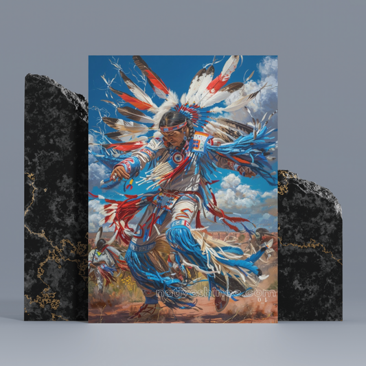 Dance of the Thunderbird - Native American Canvas