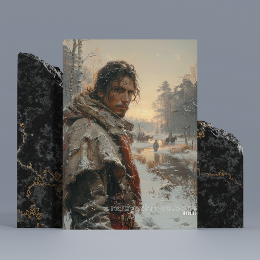 Solitude of the Brave Native American Canvas