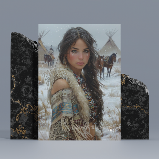 Strength Of A Nation Native American Canvas