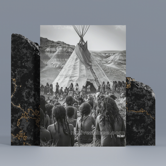 Gathering of the Ancestors Native American Canvas