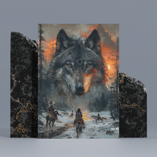 Strong Yet Gentle Native American Canvas