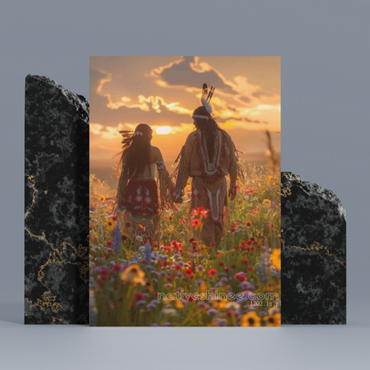 Spirit Grows Native American Canvas