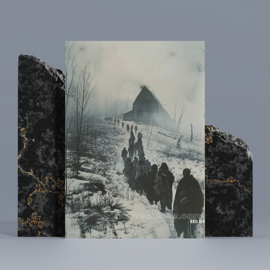 Keep Going Native American Canvas