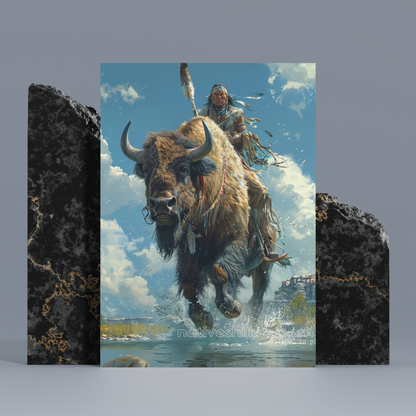 Good For Us Native American Canvas