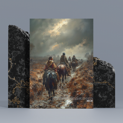 Our Journey Native American Canvas