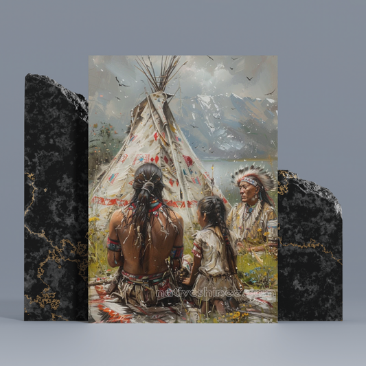 Through the Generations: Native American Canvas