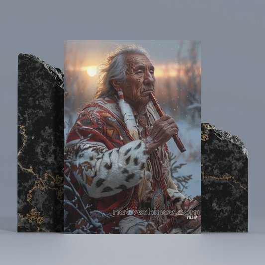 Wisdom Of The Wind Native American Canvas